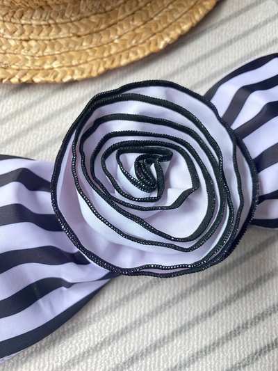Rosalie | Blumen Bandeau Bikini
