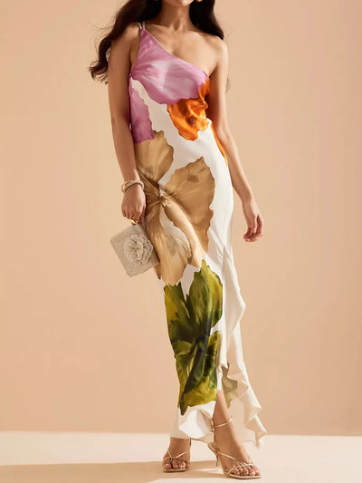 Florabella | One-Shoulder Maxi Kleid