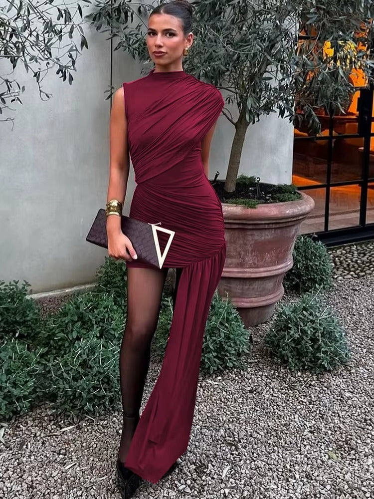 Maréla | Drapierte Mini-Kleid