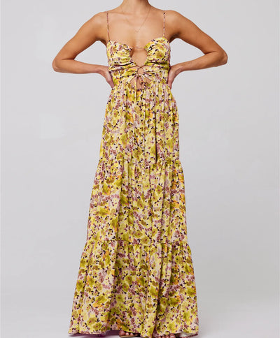 Florisia | Cut-Out Maxikleid