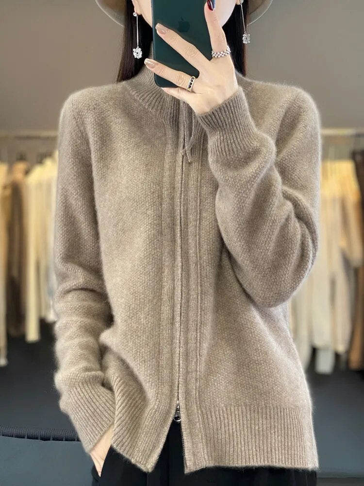 Piera | Gemütliche Zip-Kardigan