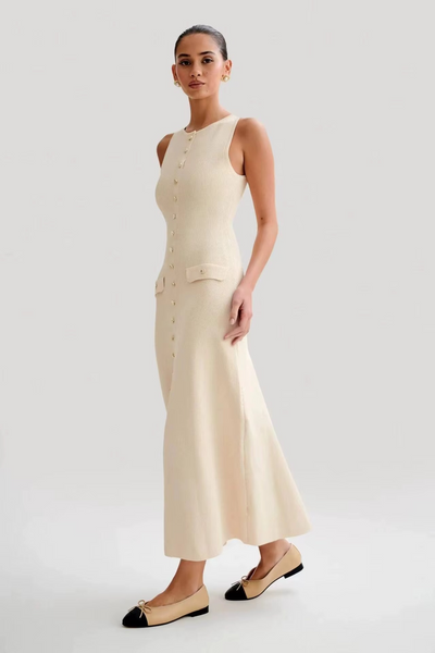 Mayfair Grace | Ärmelloses Midi-Kleid