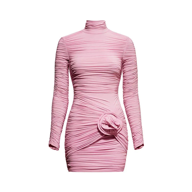 Roselyn | Drapiertes Mini-Kleid