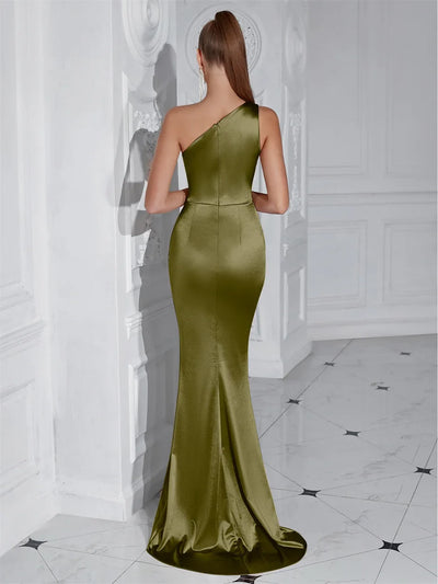 Stella | Ein-Schulter Abendkleid