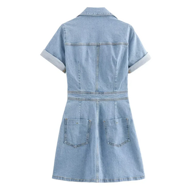 Daria | Denim Kleid