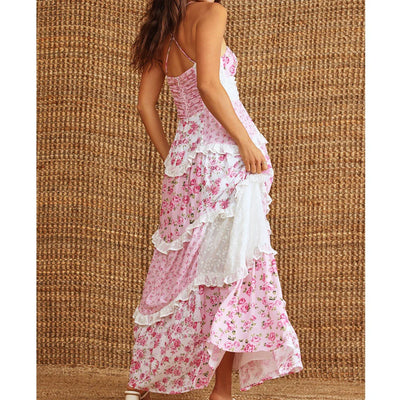 Maribelle | Boho Patchwork Maxikleid