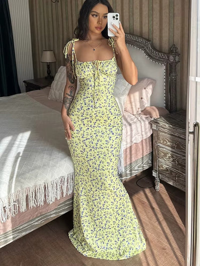 Floral Swing | Maxikleid
