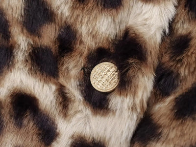 Leopard Eleganz | Winterjacke