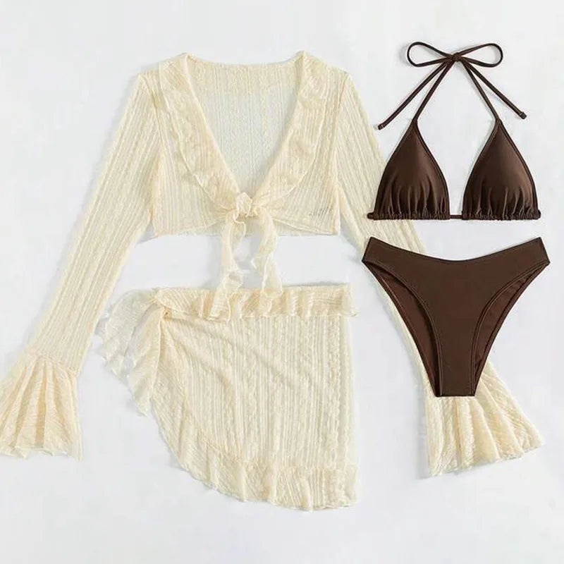 Sonnenuntergangsbrise | Bikini & Strandset