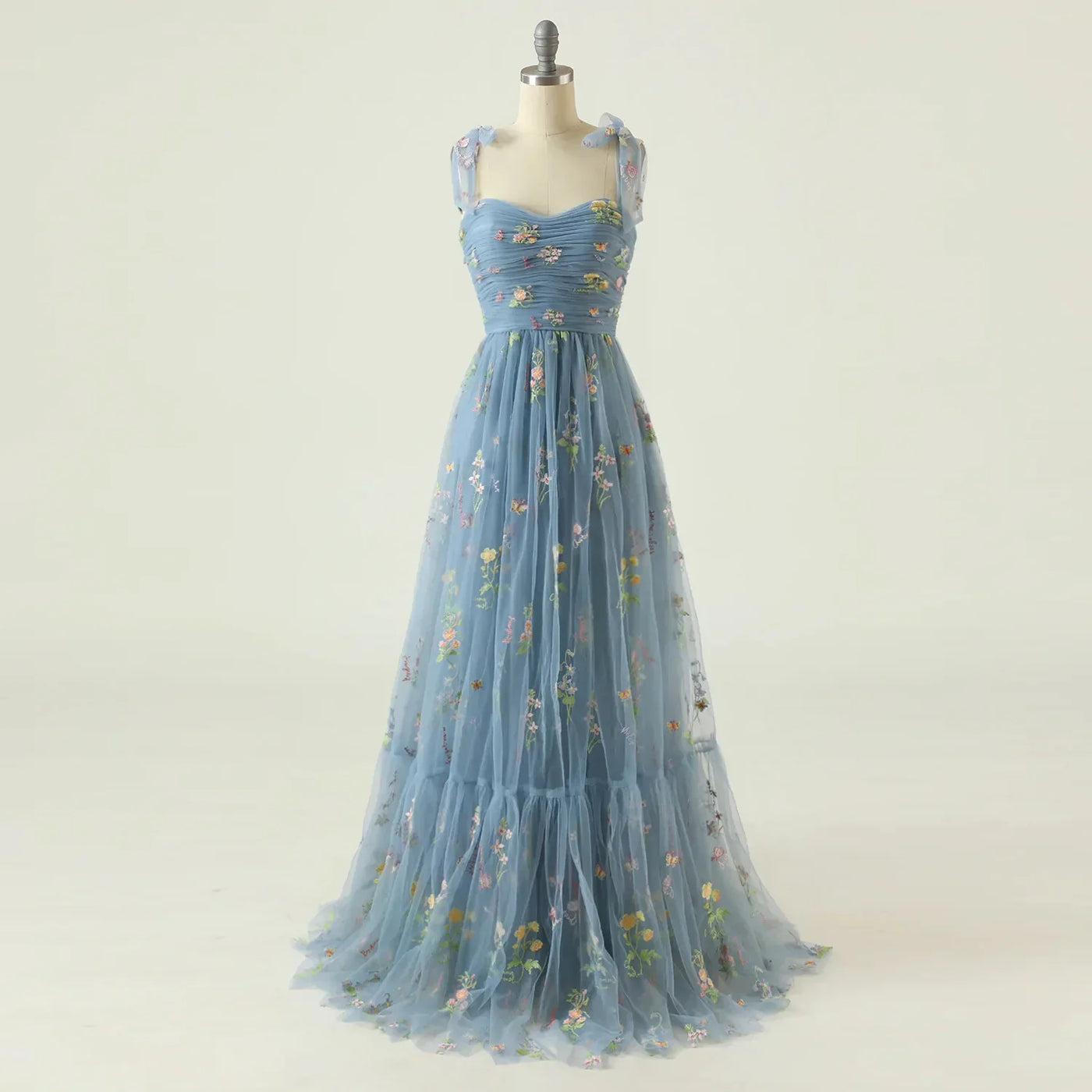 Faylinn | Besticktes Mesh-Kleid