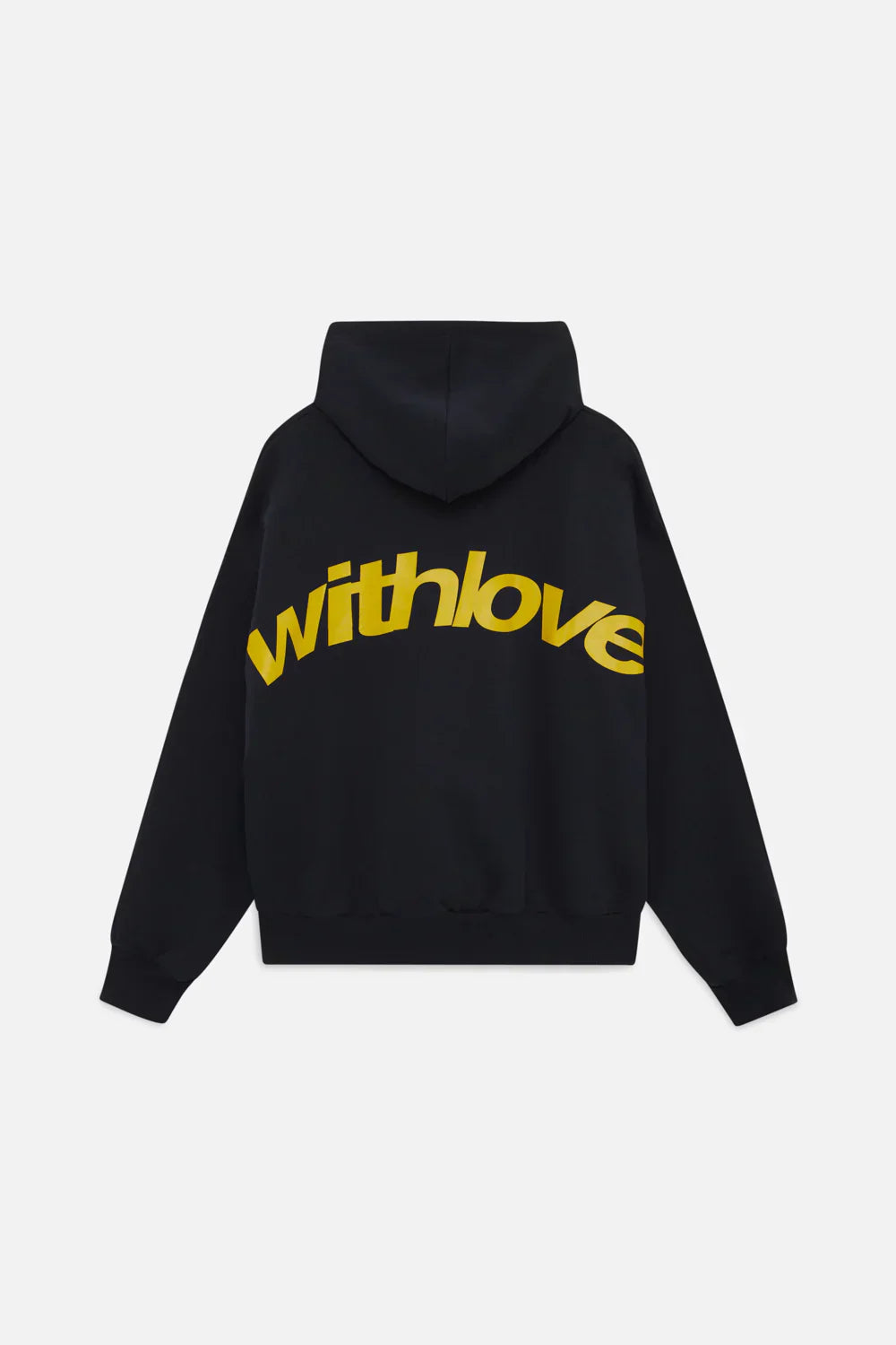 Withlove | Oversized Hoodie mit Statement-Backprint