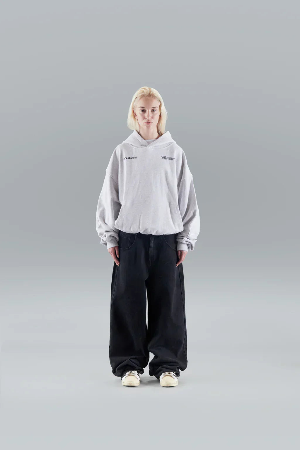 Withlove | Oversized Hoodie mit Statement-Backprint