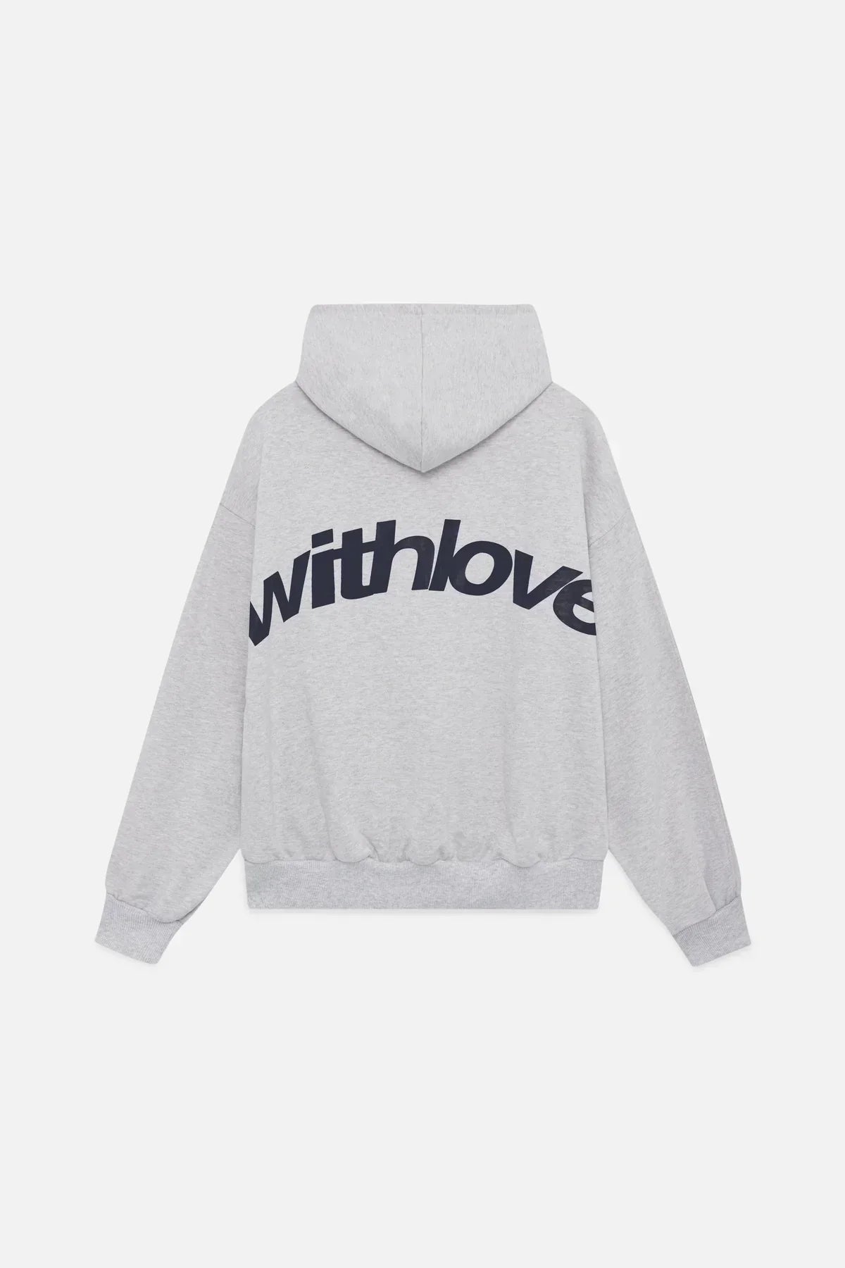 Withlove | Oversized Hoodie mit Statement-Backprint