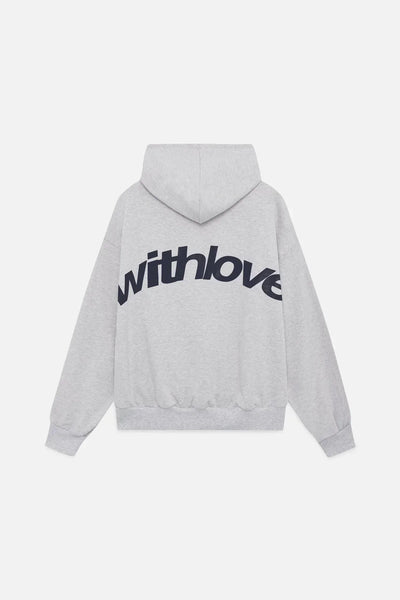 Withlove | Oversized Hoodie mit Statement-Backprint
