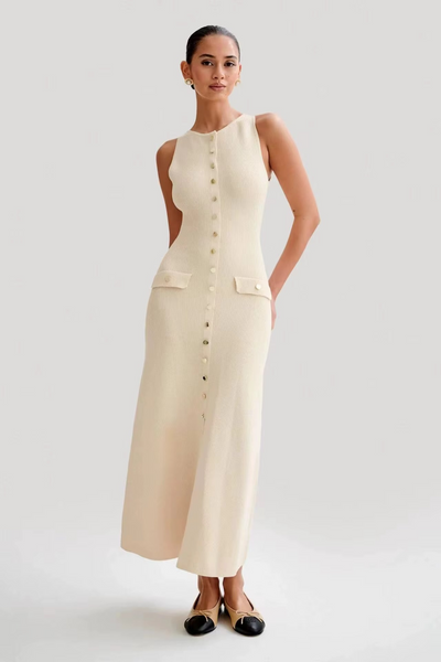 Mayfair Grace | Ärmelloses Midi-Kleid