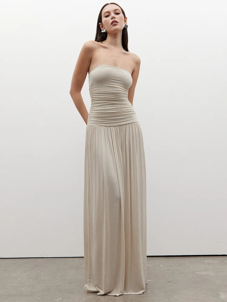 Marilou | Strapless Maxikleid