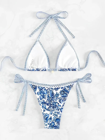 Calista | Paisley Charm Bikini Set