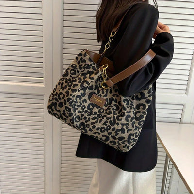 Leopard Luxe | Schultertasche