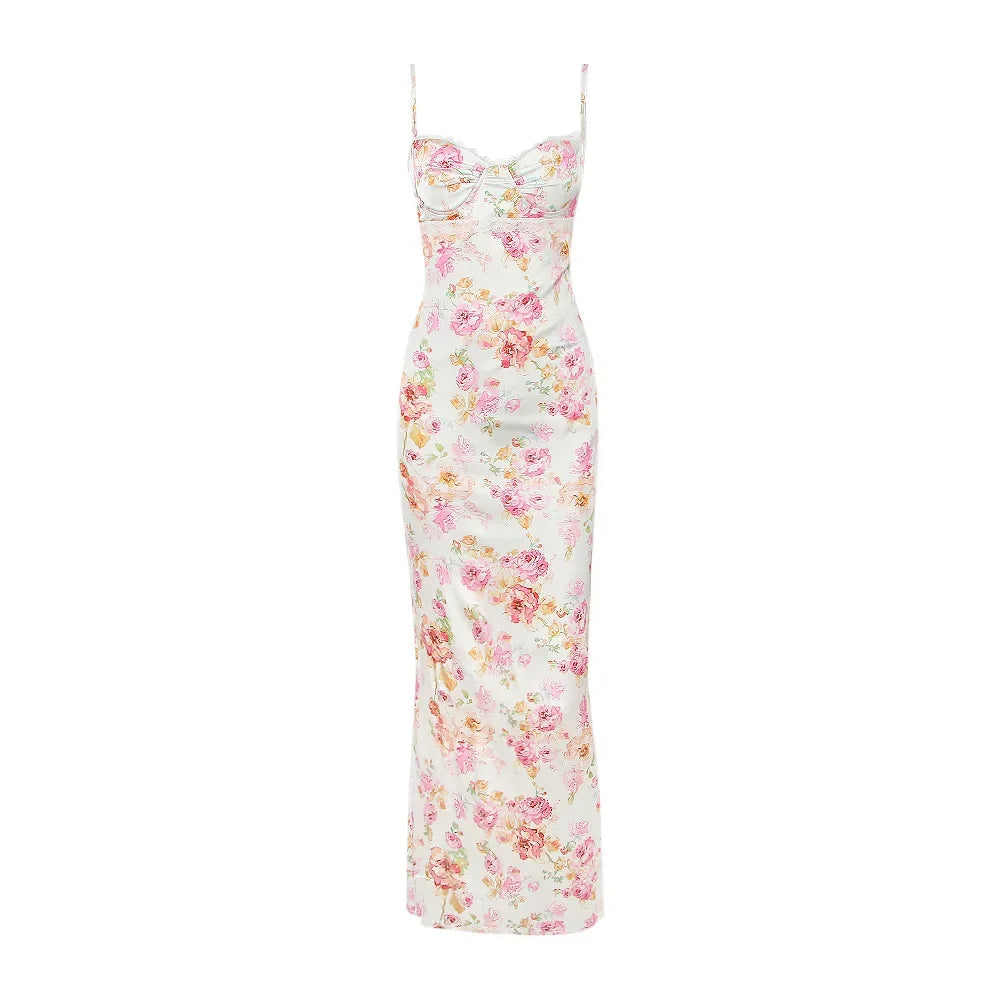 Violana | Fließendes Satin-Kleid