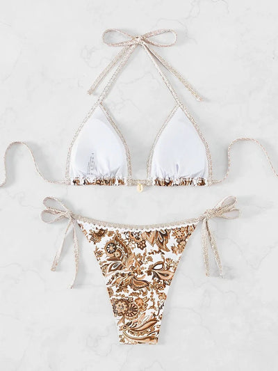 Calista | Paisley Charm Bikini Set