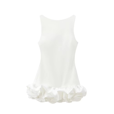 Flair Ruffle | Mini Kleid