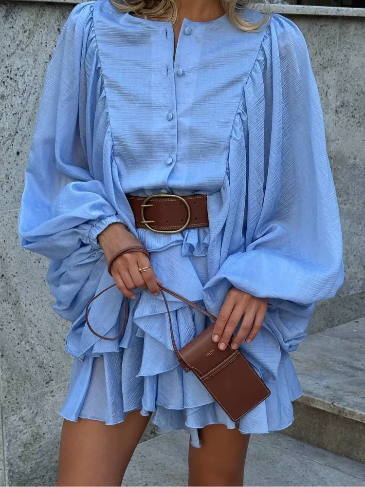 Elowyn | Boho Rüschenkleid