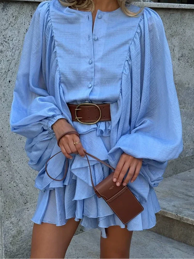 Elowyn | Boho Rüschenkleid