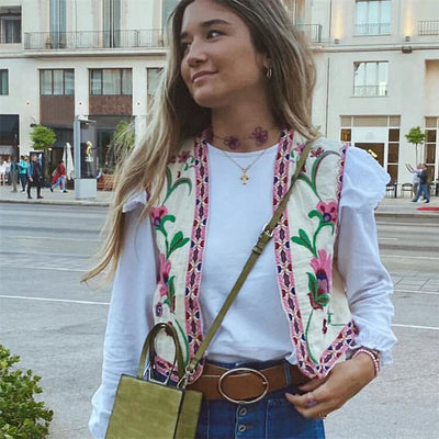 Boho Blossom | Gilet