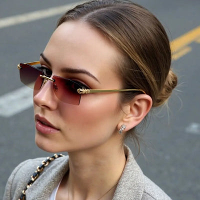 Elowen | Luxe Geometrische Sonnenbrille