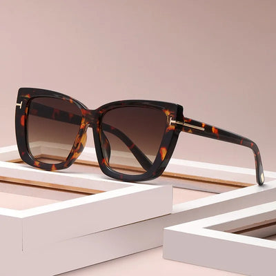 Vivere | Oversized Cat-Eye Sonnenbrille