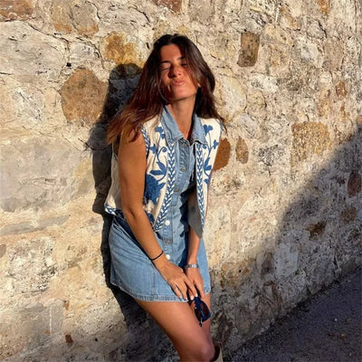 Boho Blossom | Gilet