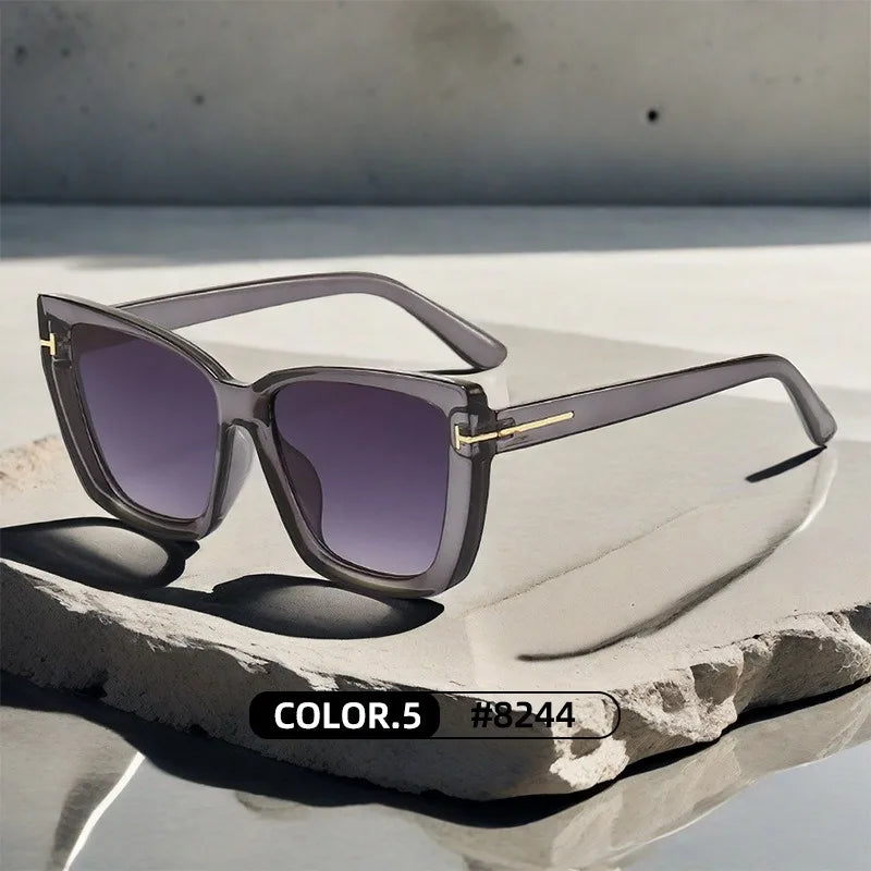 Vivere | Oversized Cat-Eye Sonnenbrille