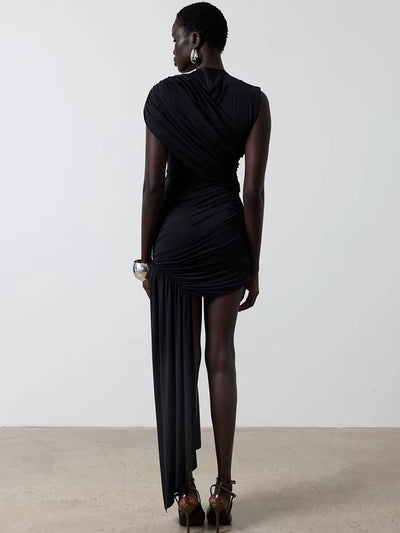 Maréla | Drapierte Mini-Kleid