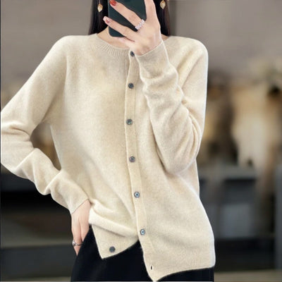 Mirella | Bequemer Cardigan mit Knöpfen