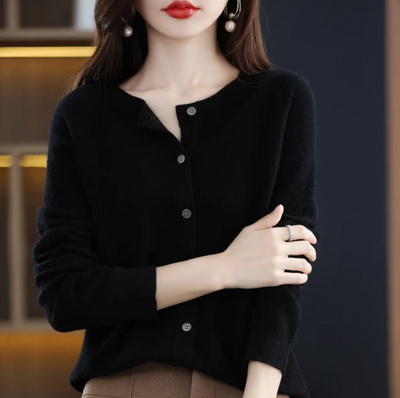 Mirella | Bequemer Cardigan mit Knöpfen