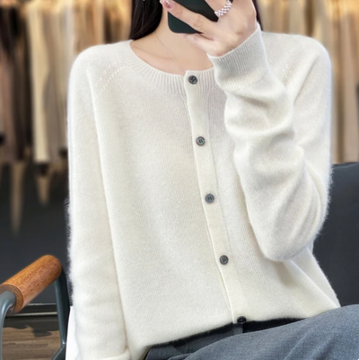 Mirella | Bequemer Cardigan mit Knöpfen