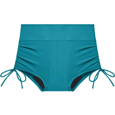 Nimira Swim | Menstruationsbeständige Schwimmshorts mit Hohem Bund & Auslaufsicherer Innenlage