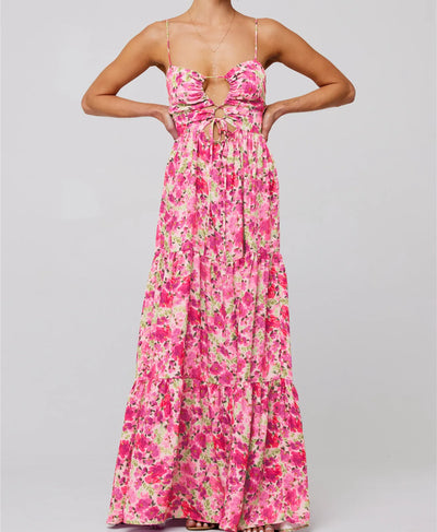 Florisia | Cut-Out Maxikleid