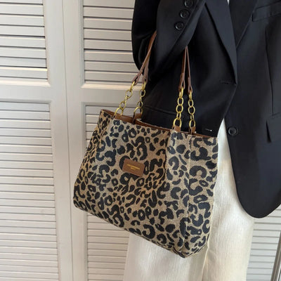 Leopard Luxe | Schultertasche