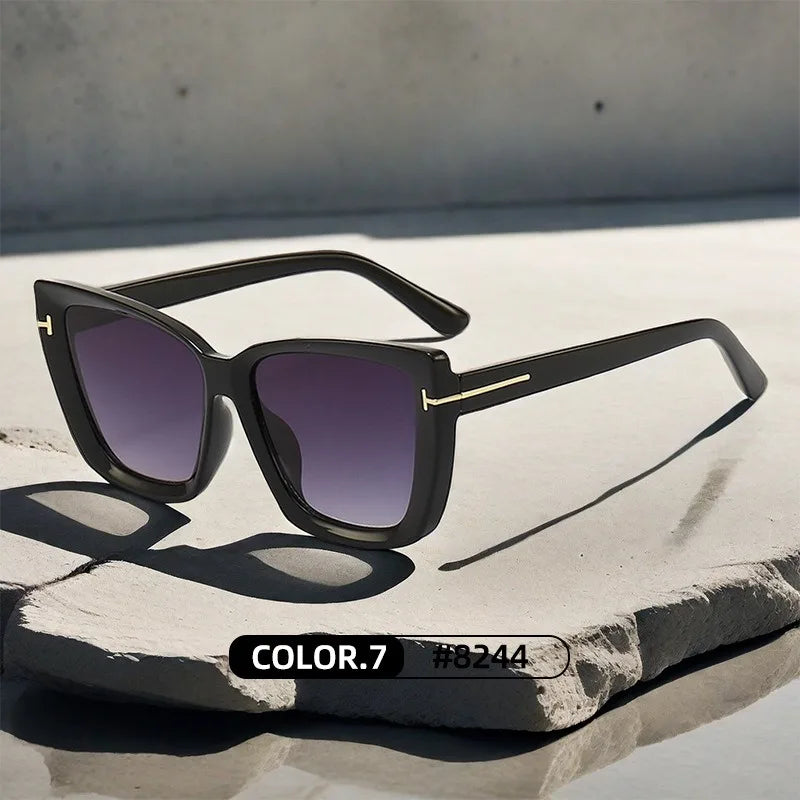 Vivere | Oversized Cat-Eye Sonnenbrille