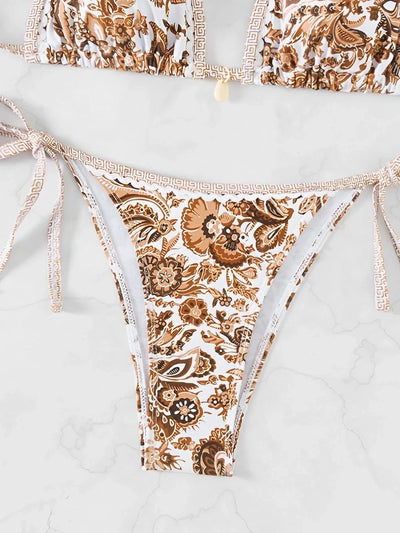 Calista | Paisley Charm Bikini Set