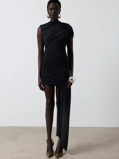 Maréla | Drapierte Mini-Kleid