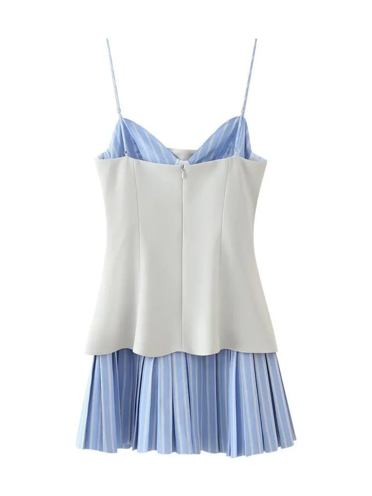 Colette Plissee | Mini Kleid