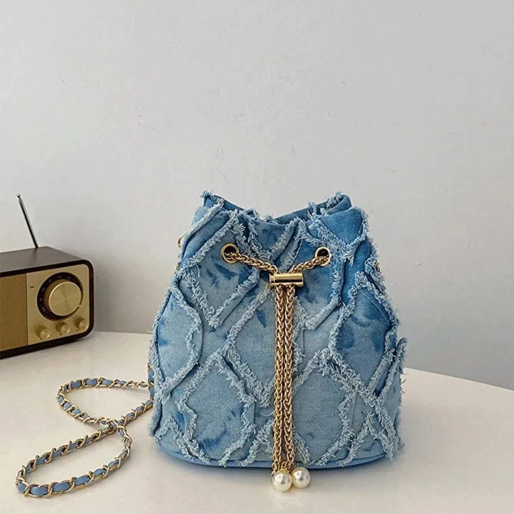 Pearline | Fray Bucket Bag