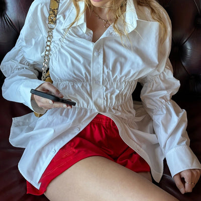 Camina | Taillierte Stretchbluse