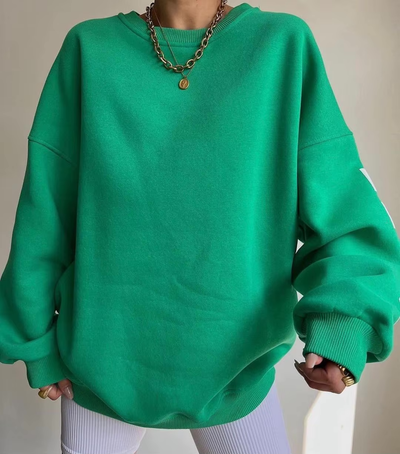 Chicago Vibes | Oversized Sweatshirt mit Druck & Streetstyle-Look