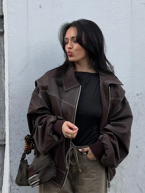 Ember Leder | Jacke