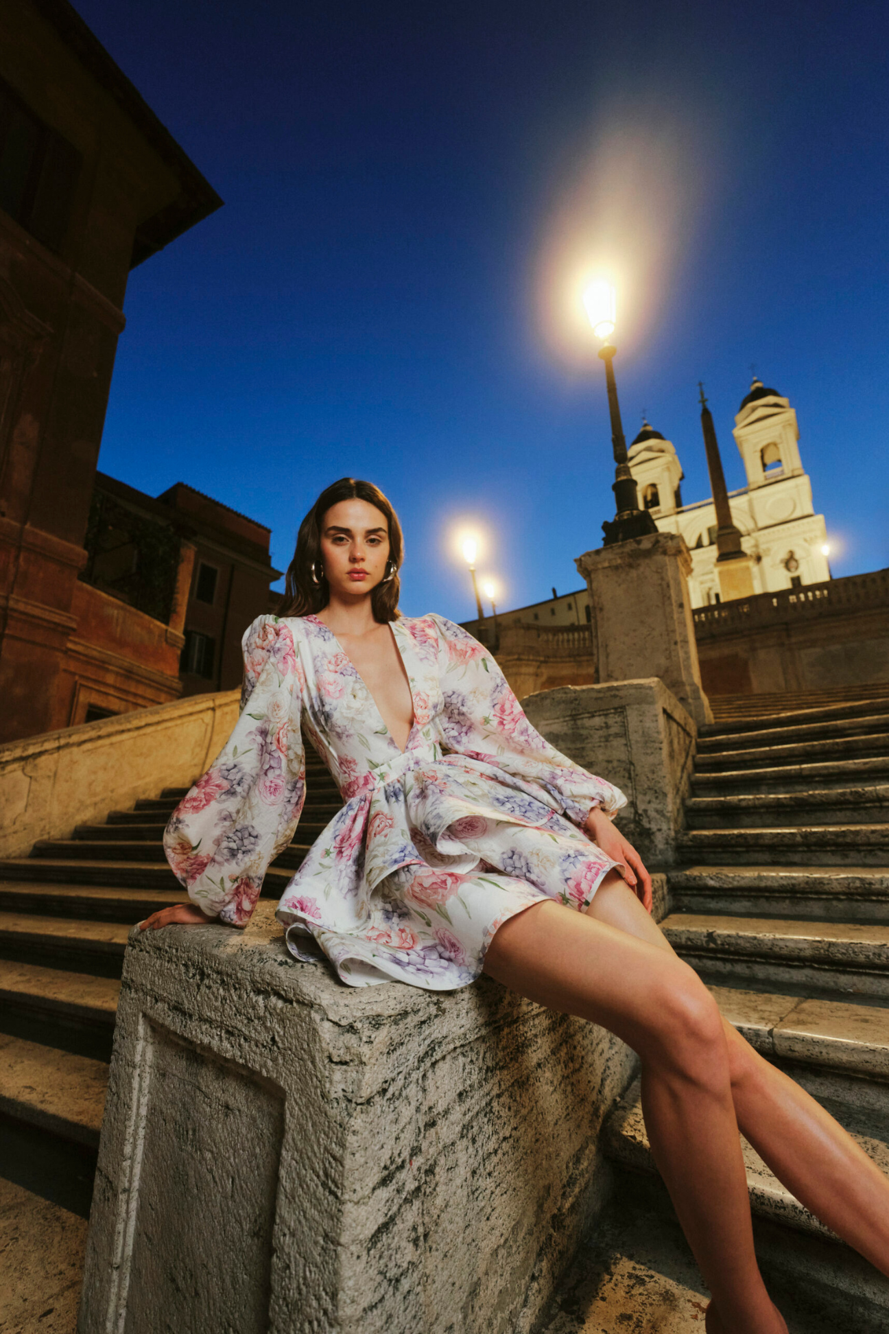 Amara Bloom | Fließendes Blumenkleid