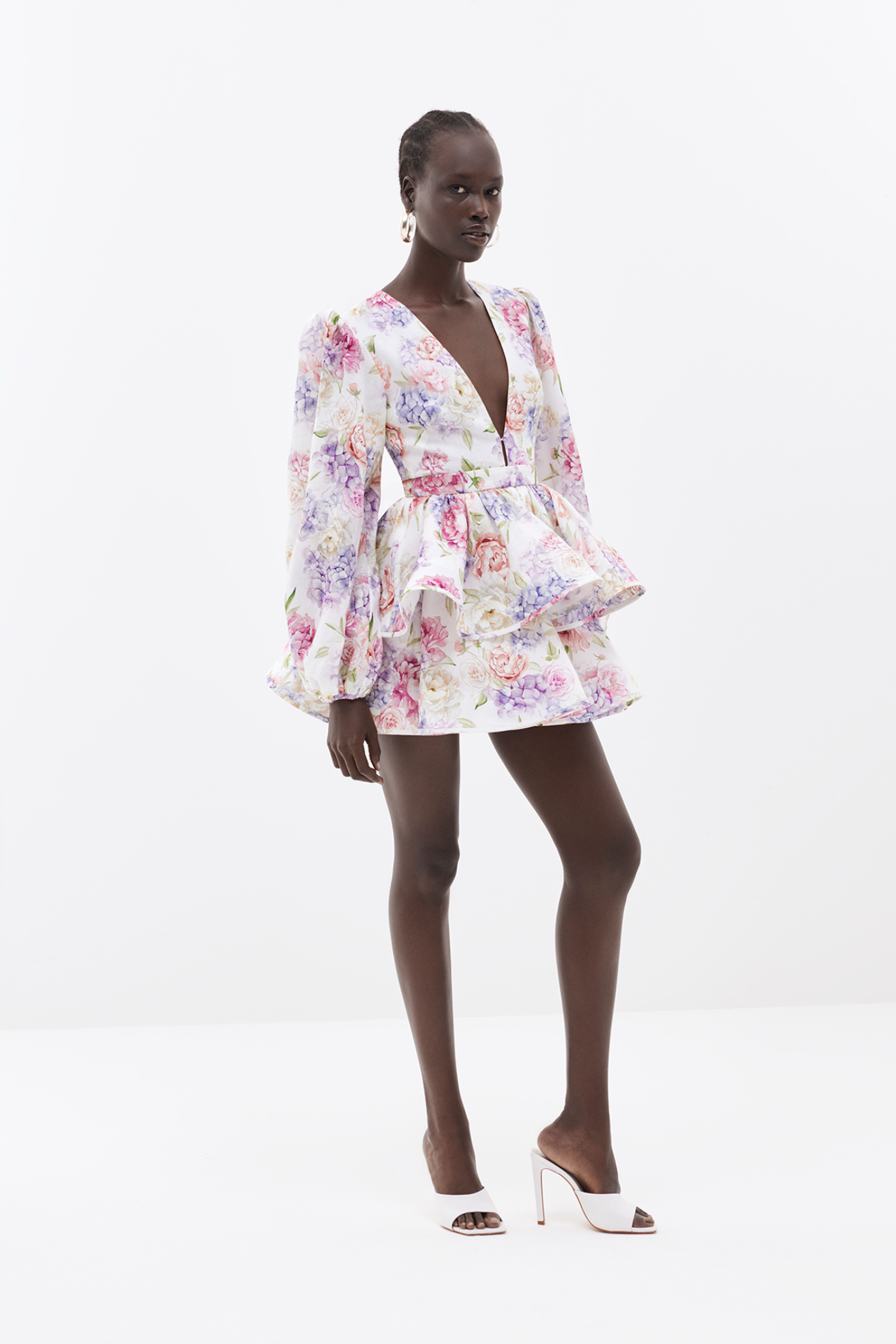 Amara Bloom | Fließendes Blumenkleid