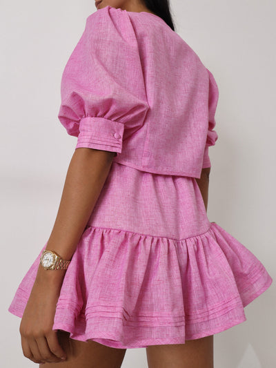 Joya | Pink Button Set